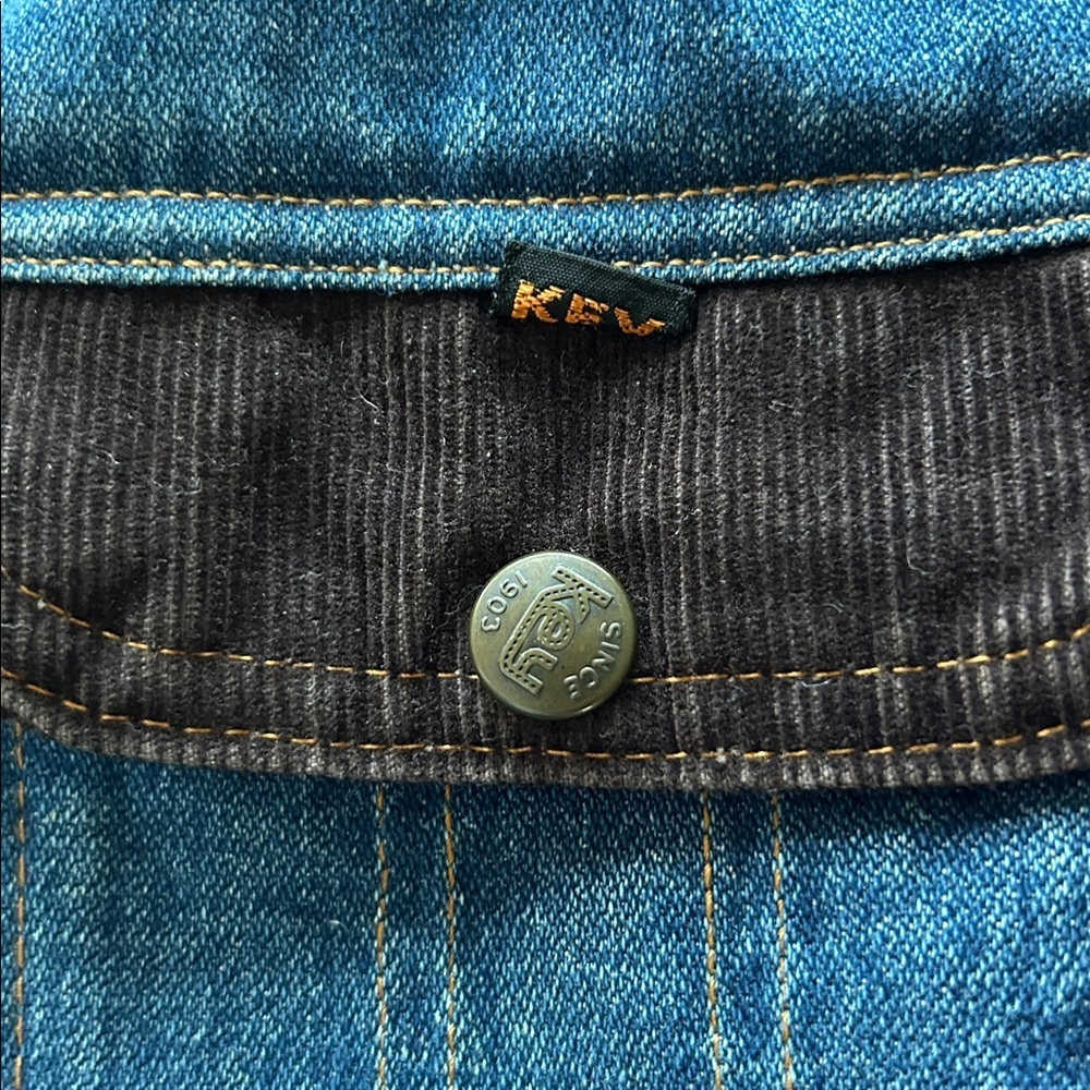 Key Imperial VTG Jacket Retro Denim Workwear Rugged Cowboy Industrial size ?​​ - Picture 10 of 15